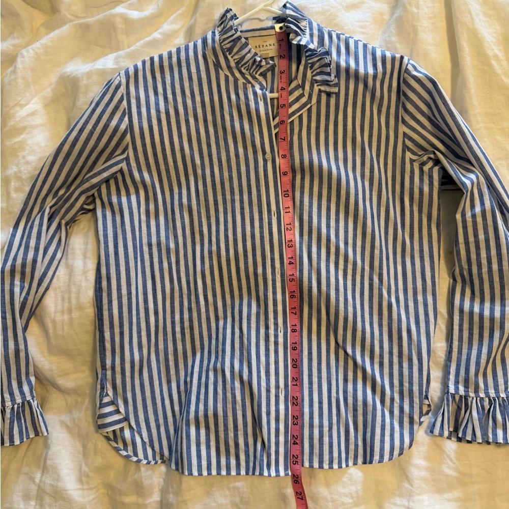 Sezane button-up top